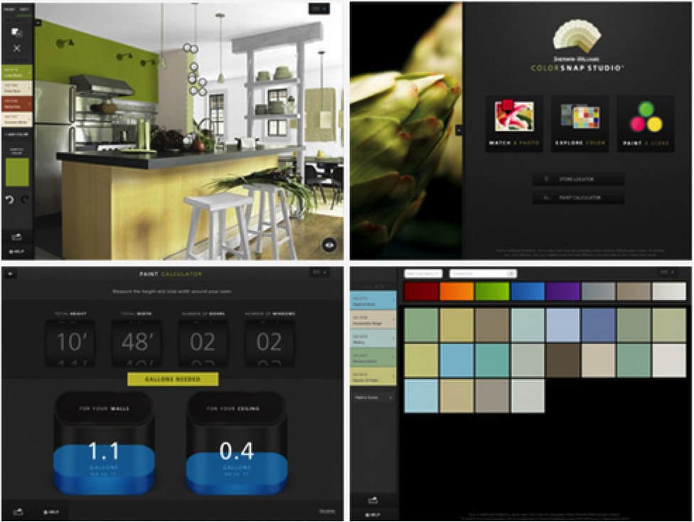 Sherwin williams color snap studio