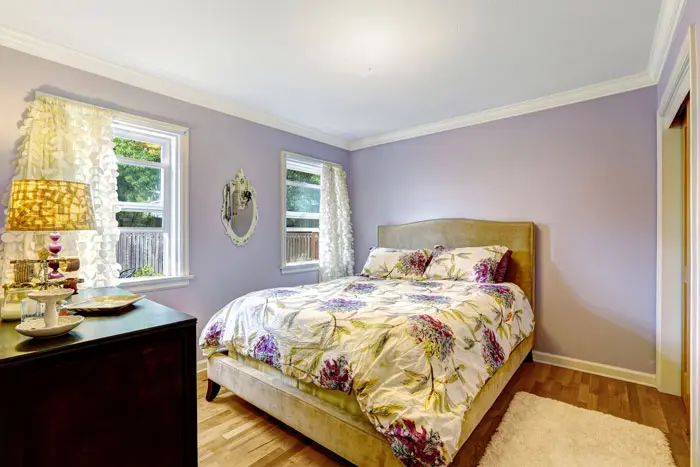 lavender bedroom