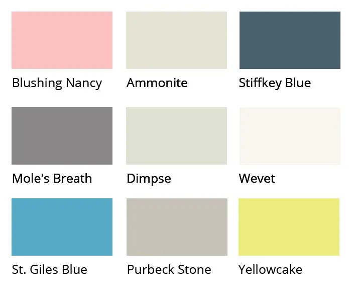 Farrow and Ball new paint colors