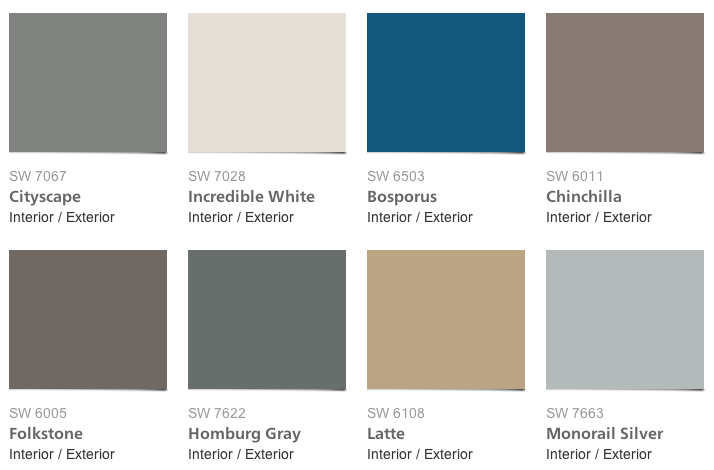 West Elm Paint Color Collection