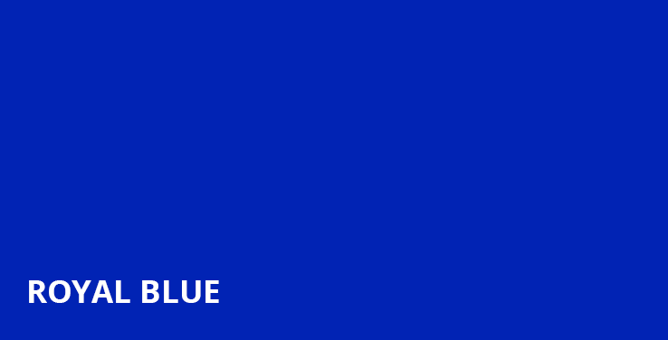 royal blue paint color