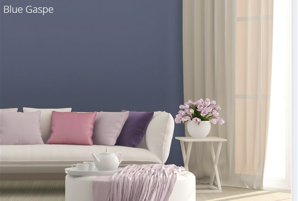 blue gaspe paint color