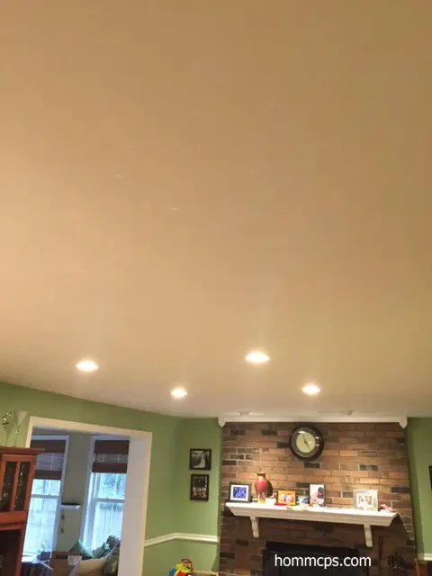 textured ceiling removal