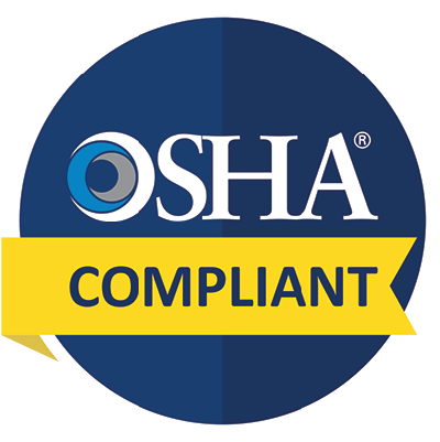 osha compliant painting company badge