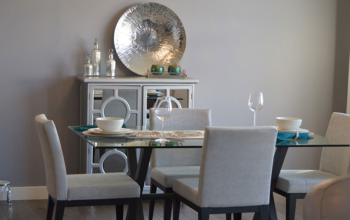 Sunday Inspiration: Dining Room in Calming Grey
