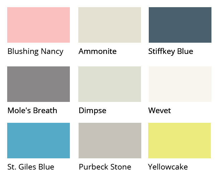 Farrow and Ball new paint colors