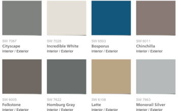 West Elm Color Collection for Sherwin Williams