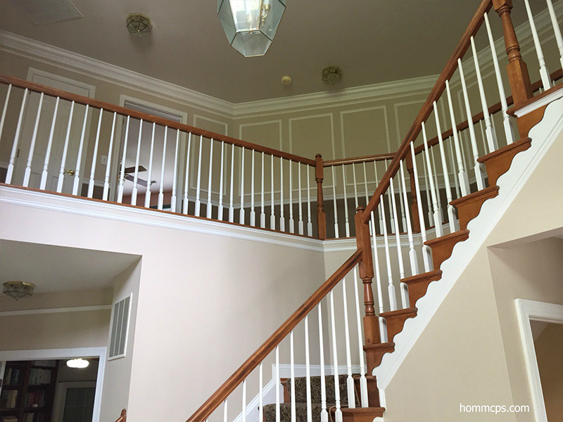 After Interior Painting Project - Stairs
