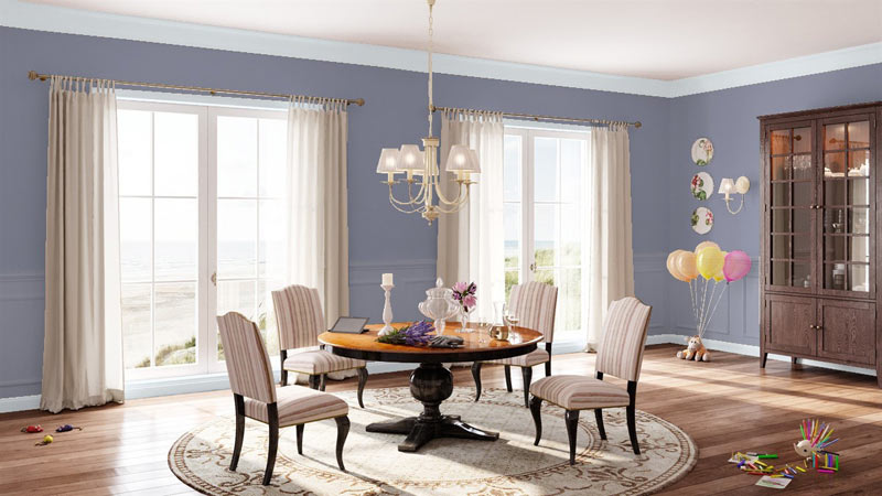 The Dining Room – Purple