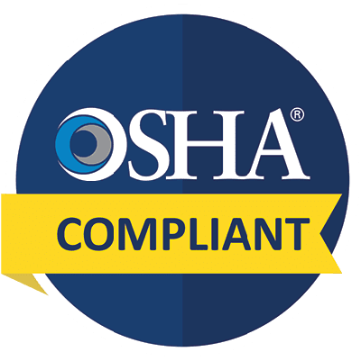 osha compliant painting company badge