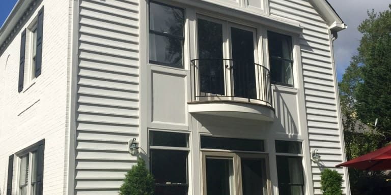 recent painting project we completed in Chevy Chase, MD