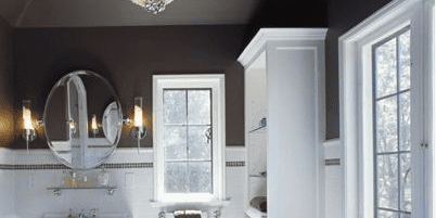 Bathroom Light Fittings: Can They Be Painted?