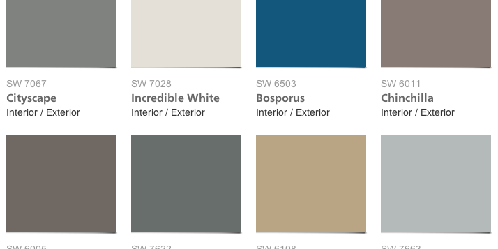 West Elm Paint Color Collection