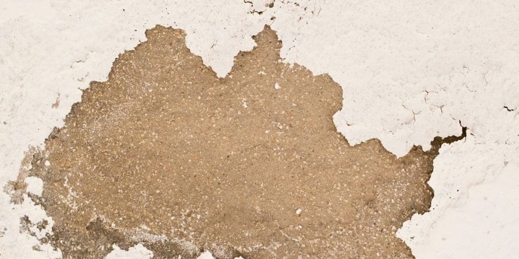 flaking paint