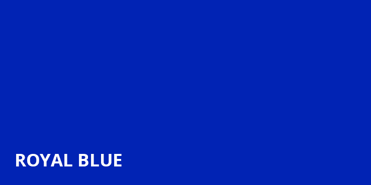 royal blue paint color